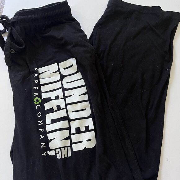 The Office Dunder Mifflin Adult Unisex Lounge Draw String Sleep Pants La… - Picture 1 of 3